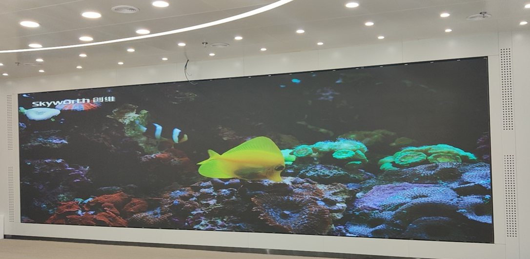 四川成都国度电网电力集团多媒体味议室 P1.25 超高清 LED 显示屏节造系统项目