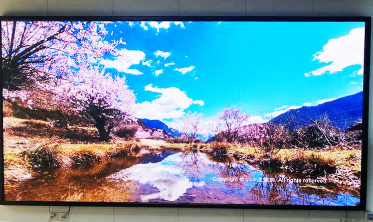 郑州某公司会议室 LED 显示屏节造系统项目