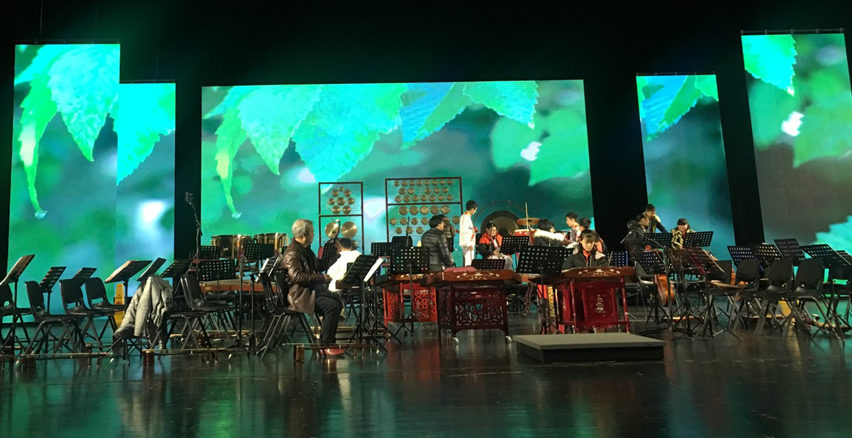 浙江婺剧钻研院舞台 LED 显示屏节造系统项目