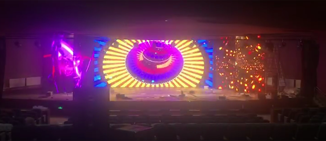 鄂尔多斯北京师范大学从属中学 P2.5 LED 显示屏节造系统项目