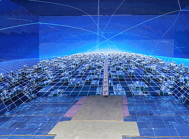 沉庆长安沉浸式LED显示屏