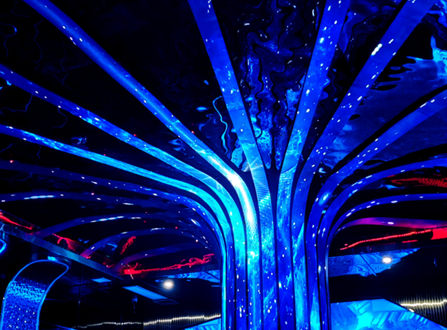 习水君品国际KTV树形屏