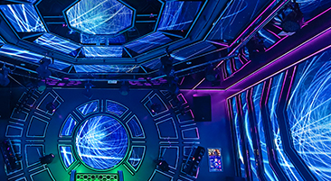 贵州贵阳印象城红馆 KTV 三造型屏沉浸式 LED 显示系统项目