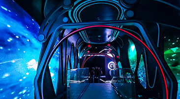 江苏某公司 16 屏拼接式 LED 显示系统项目