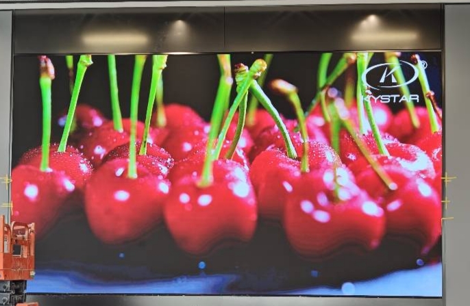 信阳某公司一楼LED大屏