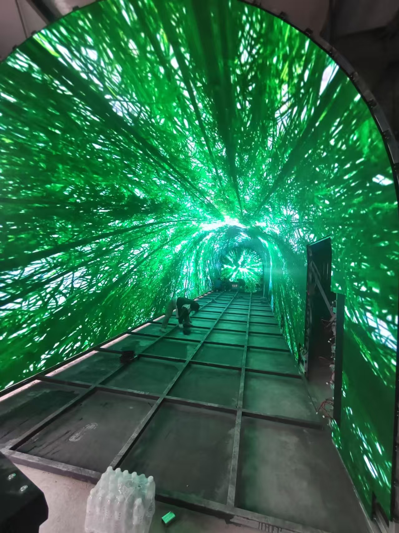 泸州景区隧路长廊